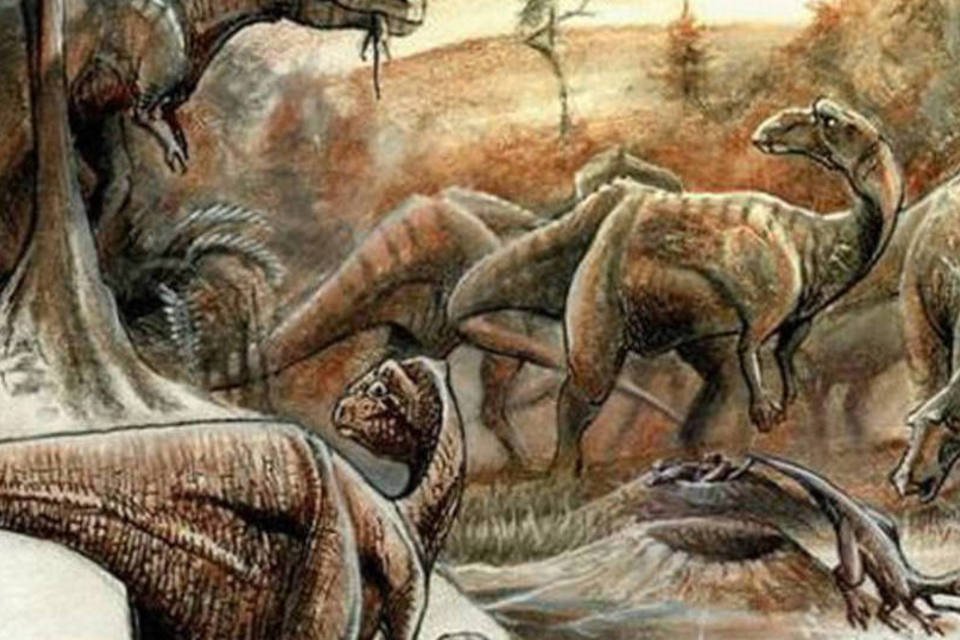 Flatulência de dinossauros pode ter aquecido o planeta
