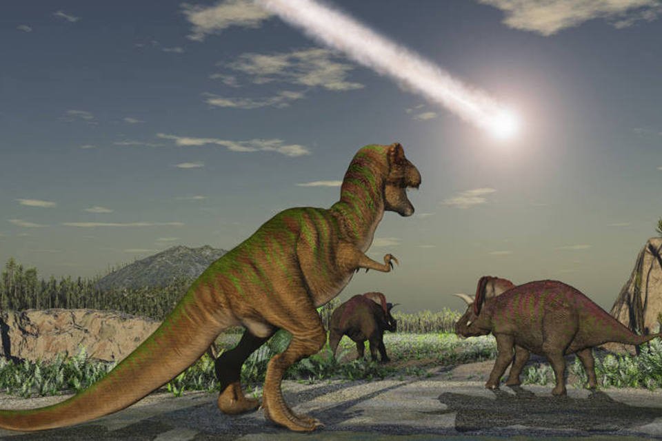 Não foi apenas um meteoro que matou dinossauros, diz estudo