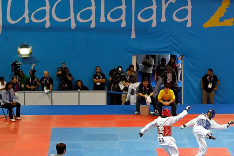 Diogo Silva contra o americano Terrence Jennings (Getty Images)