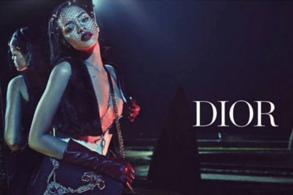 Campanha da Dior: Rihanna como primeira embaixadora negra (Reprodução)