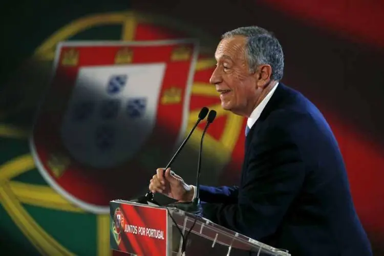 Marcelo Rebelo de Sousa, veterano português de centro-direita (Rafael Marchante/Reuters)