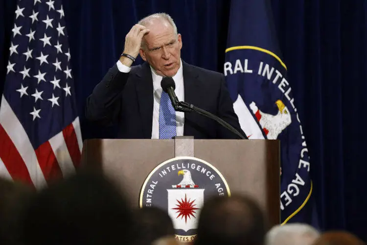
	Diretor da CIA, John Brennan: vazamento &eacute; motivo de constrangimento para o chefe da intelig&ecirc;ncia norte-americana
 (Larry Downing/Reuters)