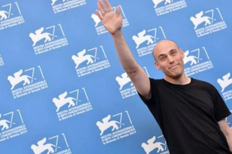 O diretor Joshua Oppenheimer antes da apresentação do filme "The Look of Silence" (Tiziana Fabi/AFP)