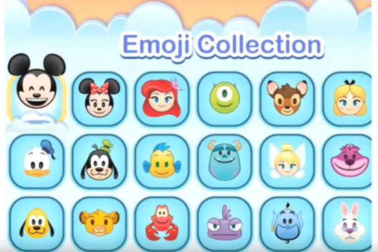 Emojis da Disney: marca vai lançar coleção de 400 emojis para Android e iOS (Reprodução)