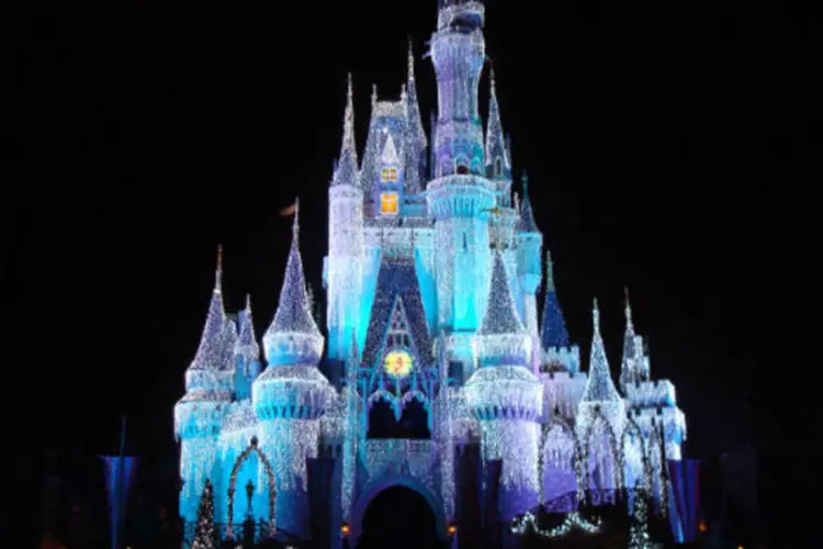 
	Castelo Disney em Orlando: o lucro por a&ccedil;&atilde;o aumentou para US$ 1,23, de US$ 1,11
 (Wikimedia Commons)