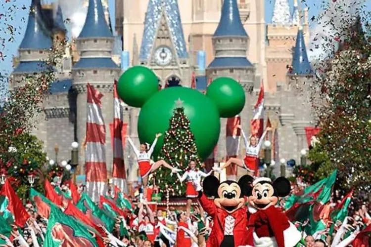 Parada na Disney: lucro da empresa subiu (Getty Images)