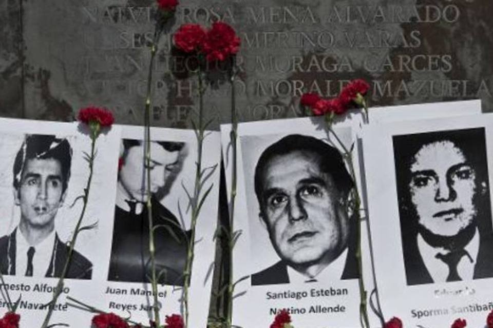 Manifestação homenageia vítimas da ditadura no Chile