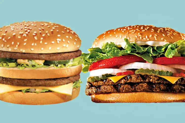 
	Big Mac versus Whopper: batalha de sandu&iacute;ches em busca da prefer&ecirc;ncia dos consumidores
 (Divulgação)