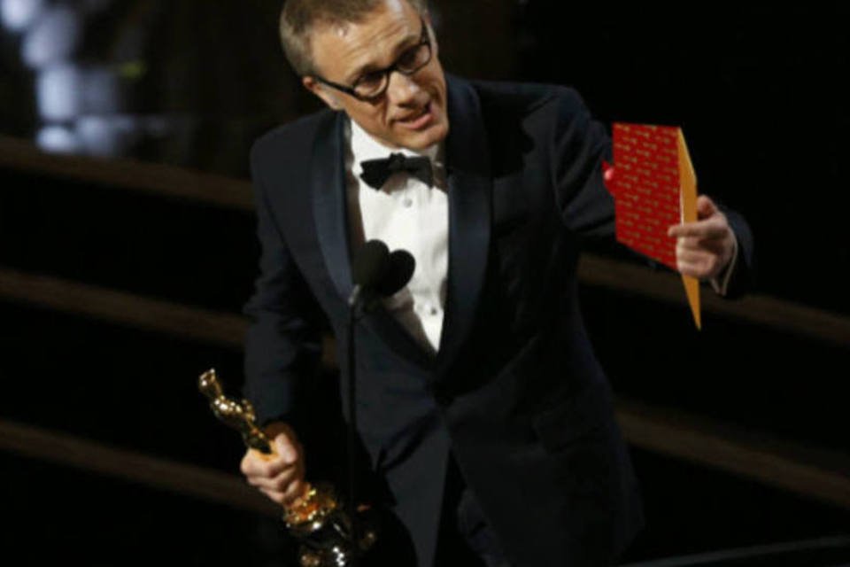 Christoph Waltz ficou surpreso com seu segundo Oscar