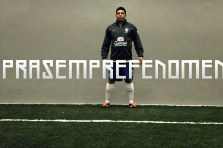 Filme tem 45 minutos de duração e mostra Ronaldo de um jeito muito mais interessante, profundo, sutil e humano (Divulgação)
