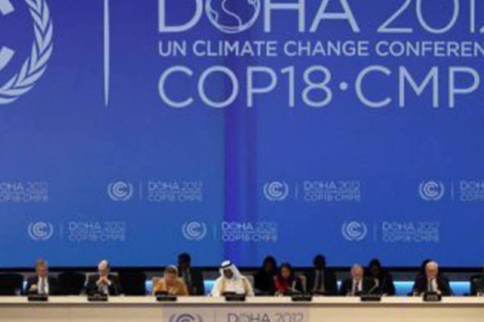 Contagem regressiva contra a mudança climática em Doha