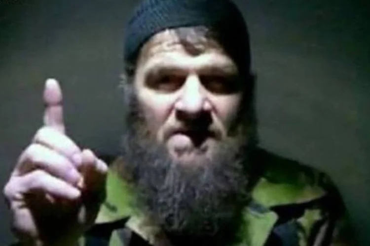 Doku Umarov, fundador do "Emirado do Cáucaso": "a guerra vai chegar a suas casas" (AFP)