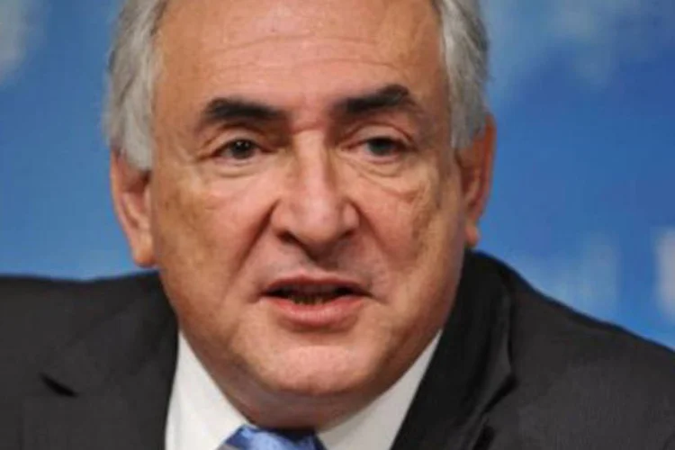 Dominique Strauss-Kahn, do FMI, em entrevista