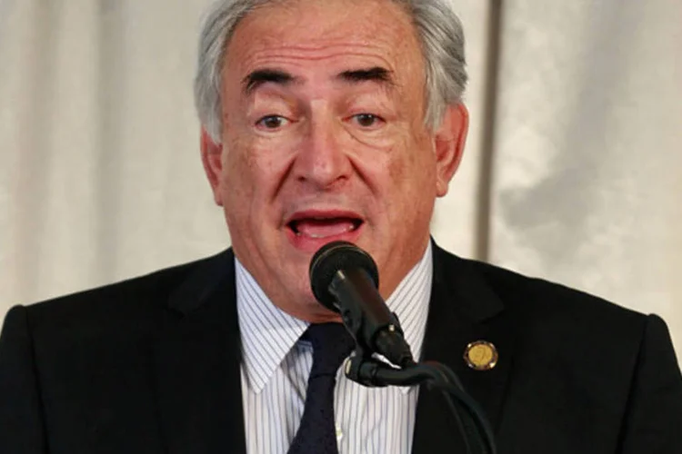 Dominique Strauss-Kahn, diretor-gerente do FMI: protecionismo e problemas sociais podem aumentar (Arquivo/Getty Images)