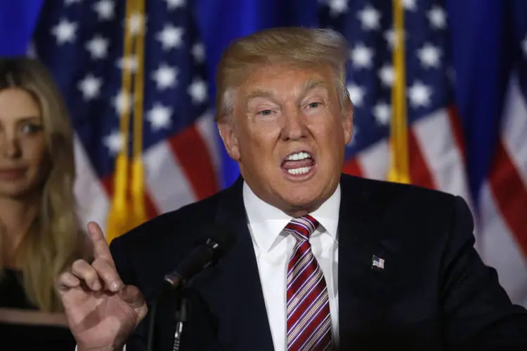 
	Trump: candidato &agrave; presid&ecirc;ncia dos EUA disse que o m&eacute;todo ser&aacute; aplicado em imigrantes de pa&iacute;ses vulner&aacute;veis ao terrorismo
 (Carlo Allegri / Reuters)