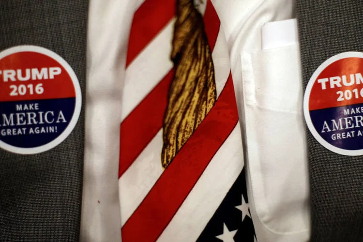 
	Trump: ele disputa a campanha presidencial com dezenas de milh&otilde;es de d&oacute;lares a menos do que sua organizada advers&aacute;ria, Hillary Clinton
 (Mike Segar / Reuters)