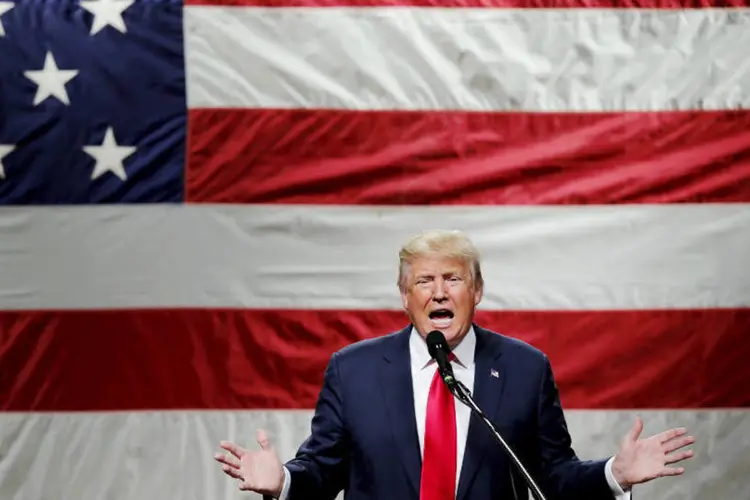 
	Donald Trump: Trump se transformou no &uacute;nico aspirante em disputa e no candidato virtual do Partido Republicano
 (Reuters)