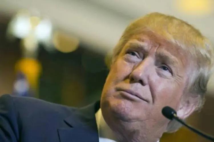 
	O pr&eacute;-candidato republicano &agrave; Casa Branca Donald Trump
 (Dominick Reuter/AFP)