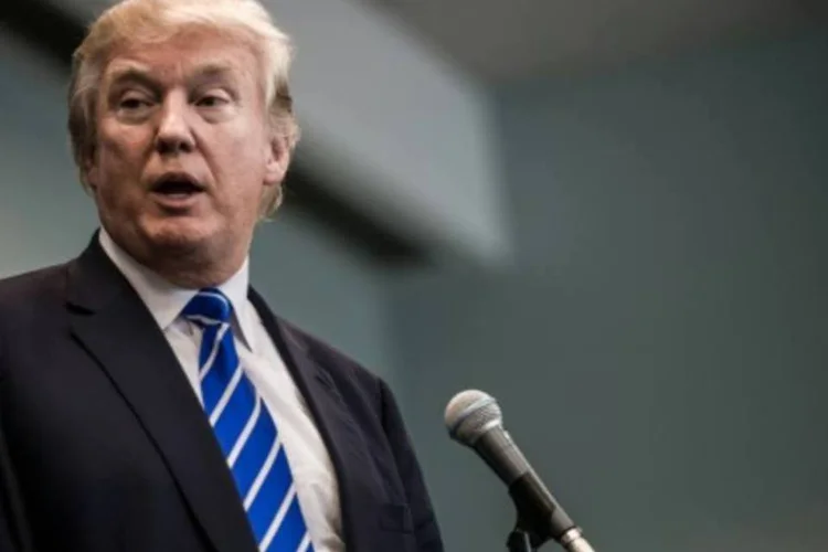 O pré-candidato republicano à Casa Branca Donald Trump (Sean Rayford/AFP)