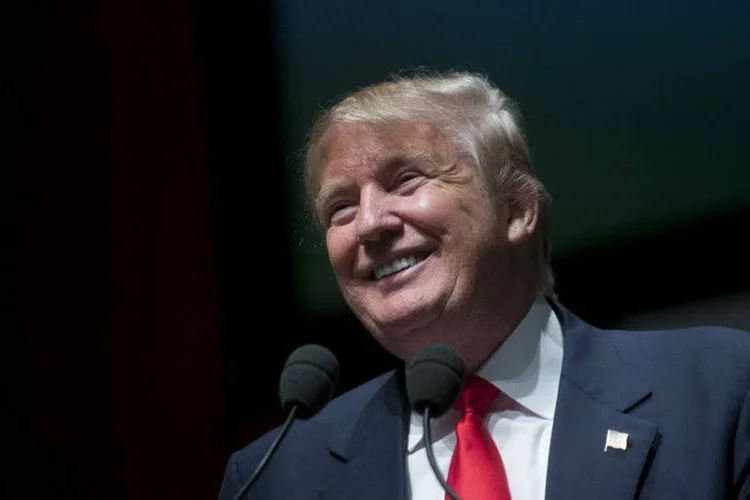 O bilionário Donald Trump (Andrew Harrer/Bloomberg)