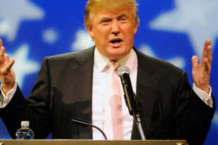O magnata Donald Trump já passou por quatro falências de seus negócios, mas sua fortuna supera os 2 bilhões de dólares (Getty Images)
