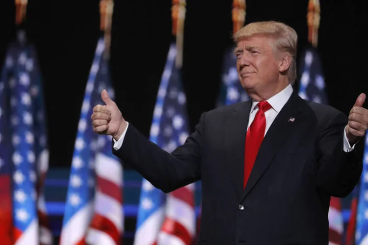 
	Trump: &quot;Lutarei para que cada americano seja tratado de maneira justa&quot;
 (Brian Snyder / Reuters)