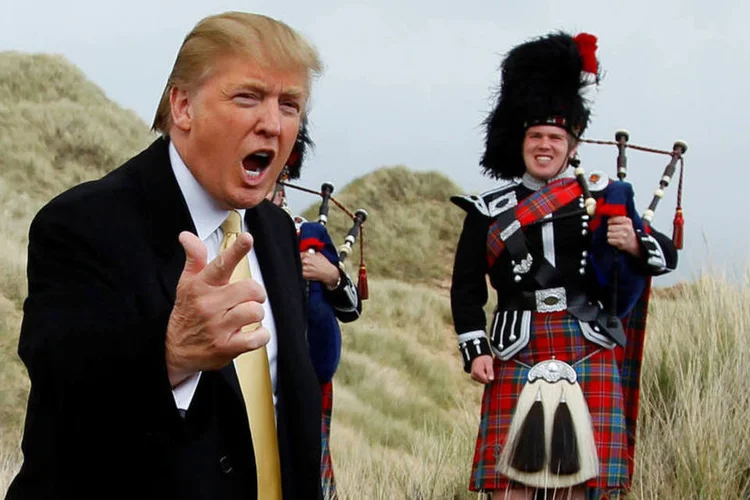 
	Trump: durante a campanha do referendo, Trump se posicionou a favor do &quot;brexit&quot; com coment&aacute;rios de tom xenof&oacute;bico
 (David Moir / Reuters)