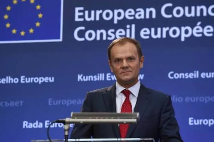 
	Donald Tusk, de 57 anos, &eacute; o primeiro pol&iacute;tico proveniente dos pa&iacute;ses da Europa Oriental a assumir um dos cargos mais importantes do bloco
 (Emmanuel Dunand/AFP)