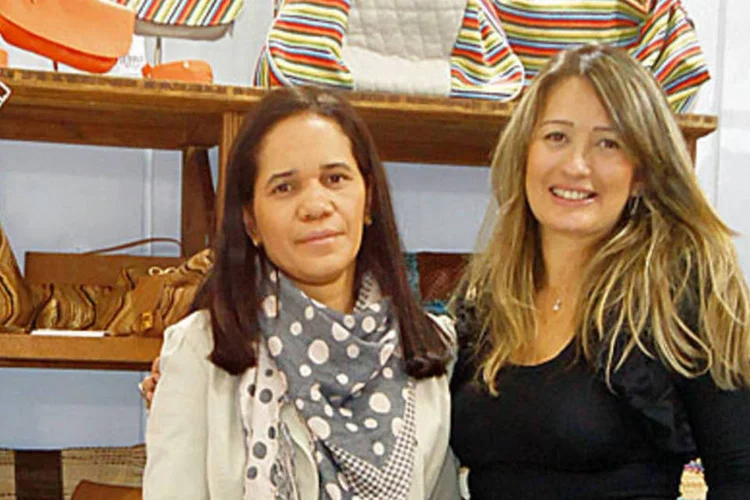 Joana e Denise: do gosto por bolsas surgiu uma oportunidade de negócio sustentável