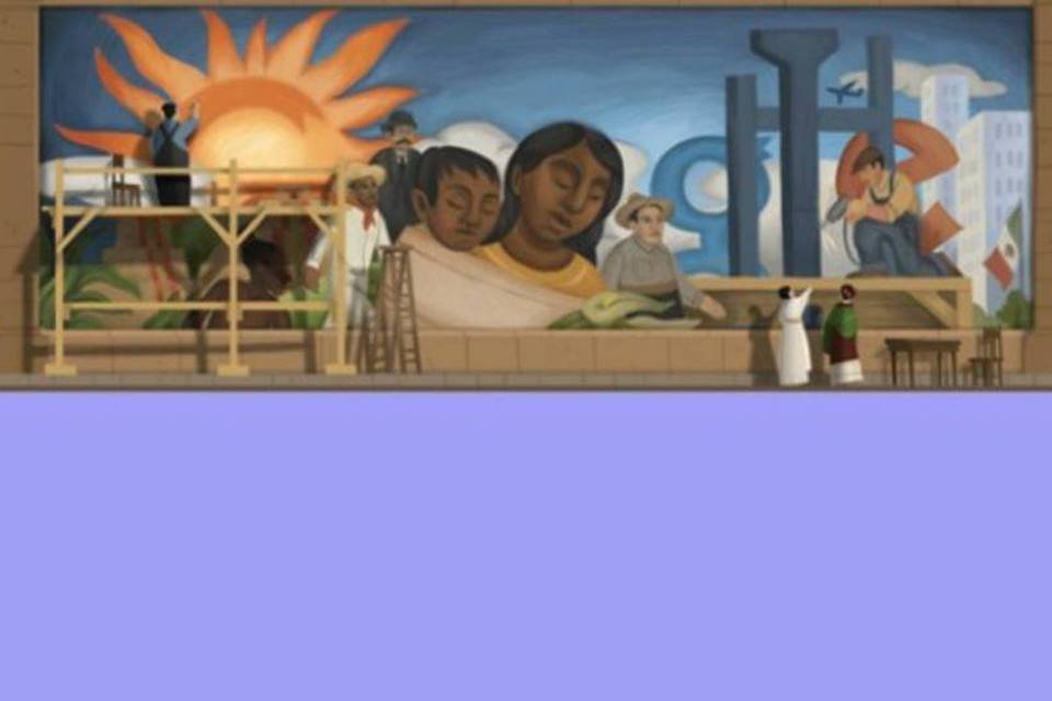 Google homenageia pintor mexicano Rivera