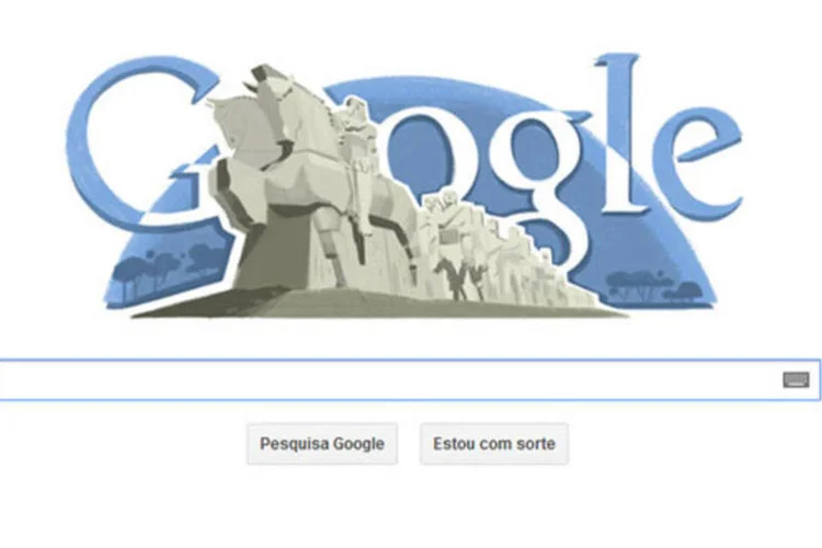Doodle do dia é uma homenagem aos 119 anos do nascimento de Victor Brecheret, o escultor do Monumento às Bandeiras (Reprodução/Exame.com)