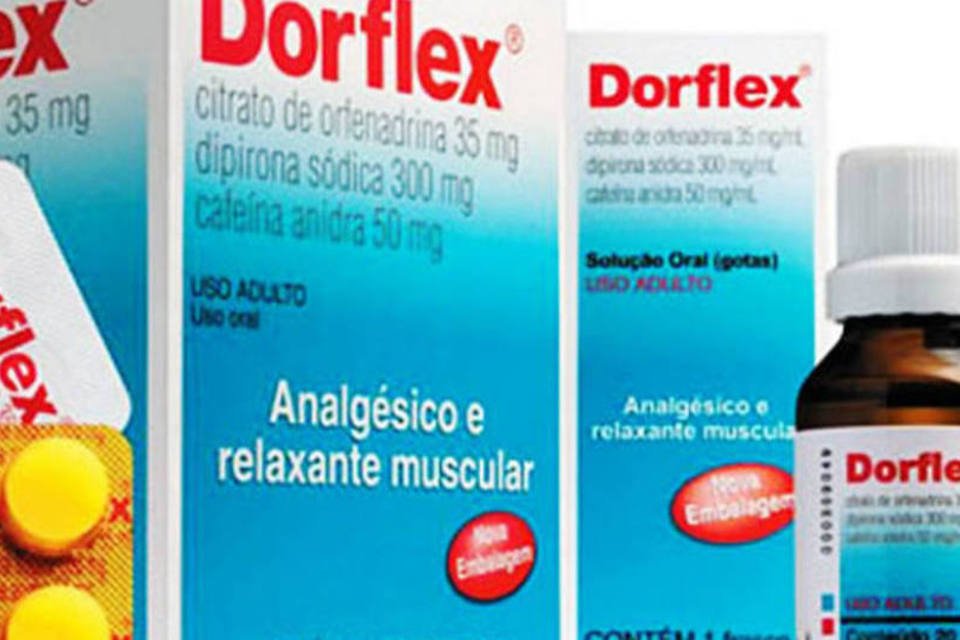 Remédio mais consumido no país, Dorflex paga imposto de 27%