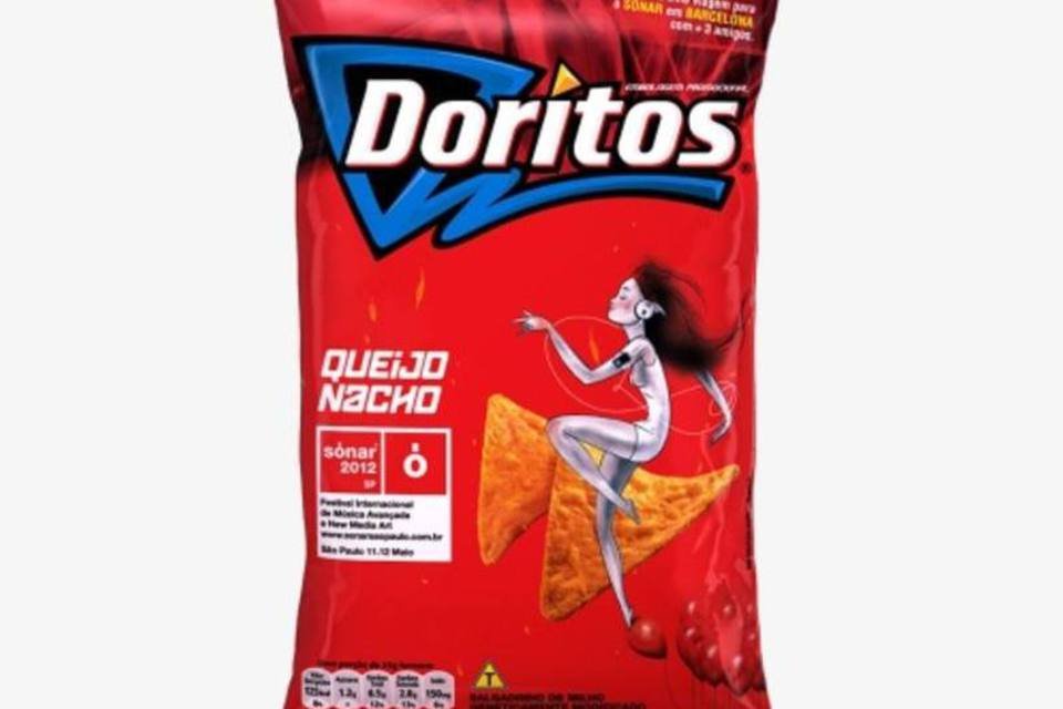 Doritos lança embalagem temática para o Sónar São Paulo