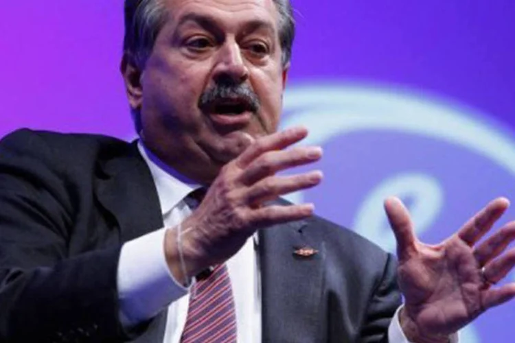 
	Presidente da Dow Chemical: a empresa anunciou a elimina&ccedil;&atilde;o de 5% dos postos de trabalho (2.400 empregos) e o fechamento de cerca de 20 f&aacute;bricas
 (Chip Somodevilla/Getty Images/AFP)