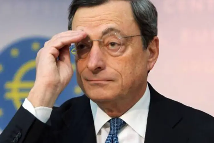 
	Mario Draghi: &quot;Os motivos por tr&aacute;s dessa situa&ccedil;&atilde;o nas economias emergentes s&atilde;o bastante complexos e est&atilde;o fora do controle das autoridades da zona do euro&quot;
 (Getty Images)