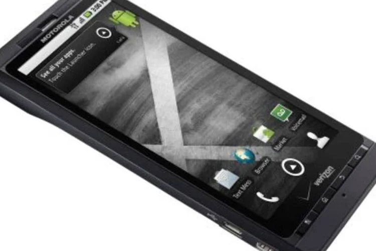 Droid X: "Você pode segurar de qualquer jeito que quiser"