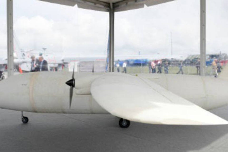 
	Airbus Thor: &quot;Este &eacute; um teste do que &eacute; poss&iacute;vel com a tecnologia de impress&atilde;o 3D&quot;
 (Tobias Schwarz  / AFP)