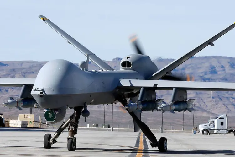 
	Drones: o Vietn&atilde; se encontra em um processo de moderniza&ccedil;&atilde;o de suas For&ccedil;as Armadas perante os avan&ccedil;os da China na regi&atilde;o
 (Isaac Brekken / Getty Images)