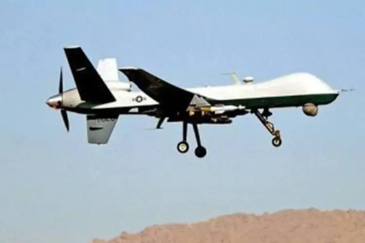 Os EUA garantem que os drones não estão armados (AFP/USAF/James Lee Harper Jr.)