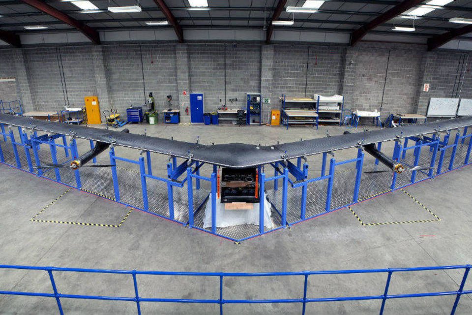 Drone de acesso à web está pronto para testes, diz Facebook