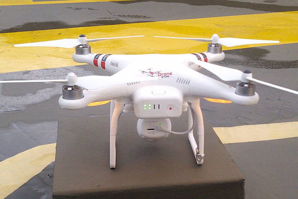 Empresa brasileira usa drones na segurança de seus shoppings