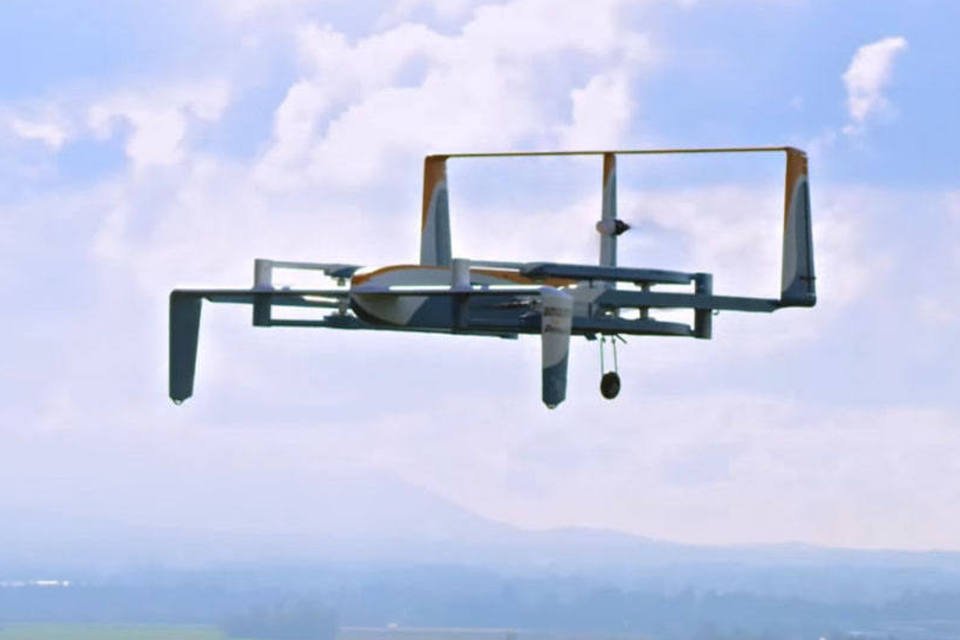Amazon libera vídeo de drones de entrega; assista