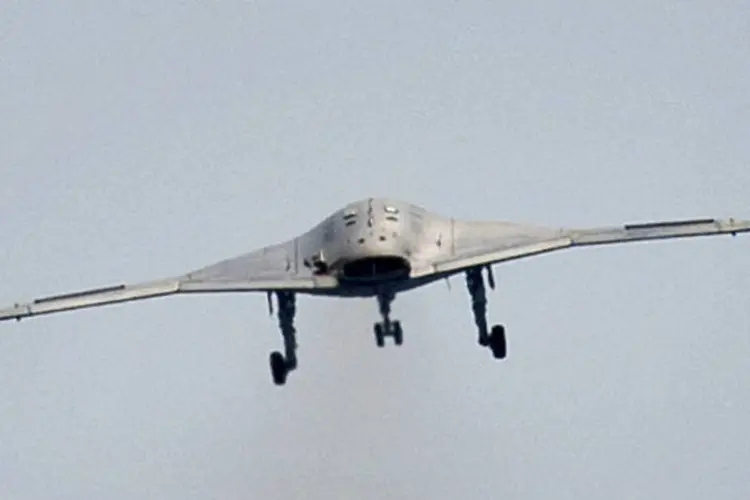 
	Drone:&nbsp;&nbsp;um carregamento de dez drones de vigil&acirc;ncia Scan Eagles (n&atilde;o tripulados) est&aacute; previsto para ser enviado ao Iraque no ano que &nbsp;vem, pelos Estados Unidos
 (REUTERS/Rich-Joseph Facun)