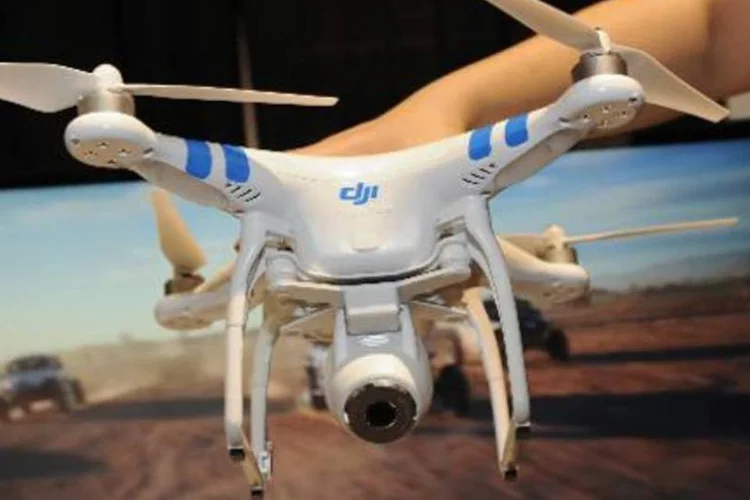 
	Drone: &quot;entregamos 6 pizzas em uma hora e meia usando drones&quot;, disse diretor da rede
 (Robyn Beck/AFP)