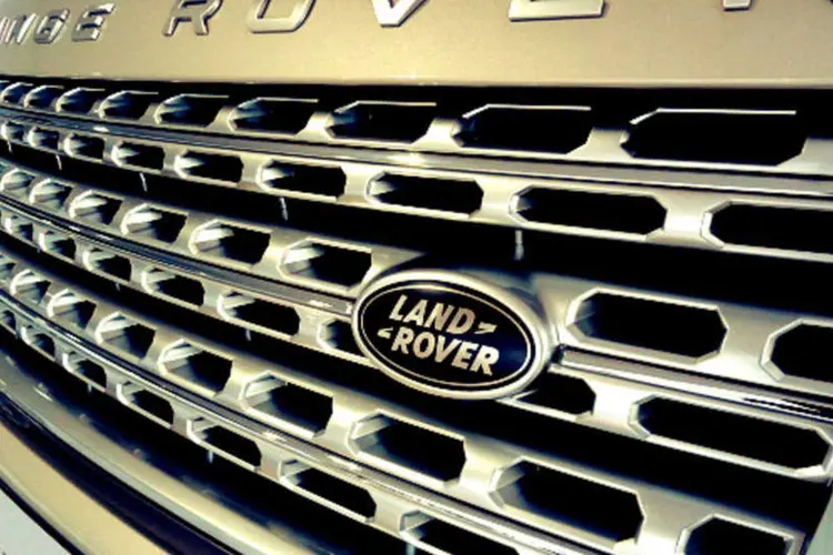 Detalhe de Land Rover Vogue no Auto Premium Show (Saulo Pereira Guimarães/Site Exame)