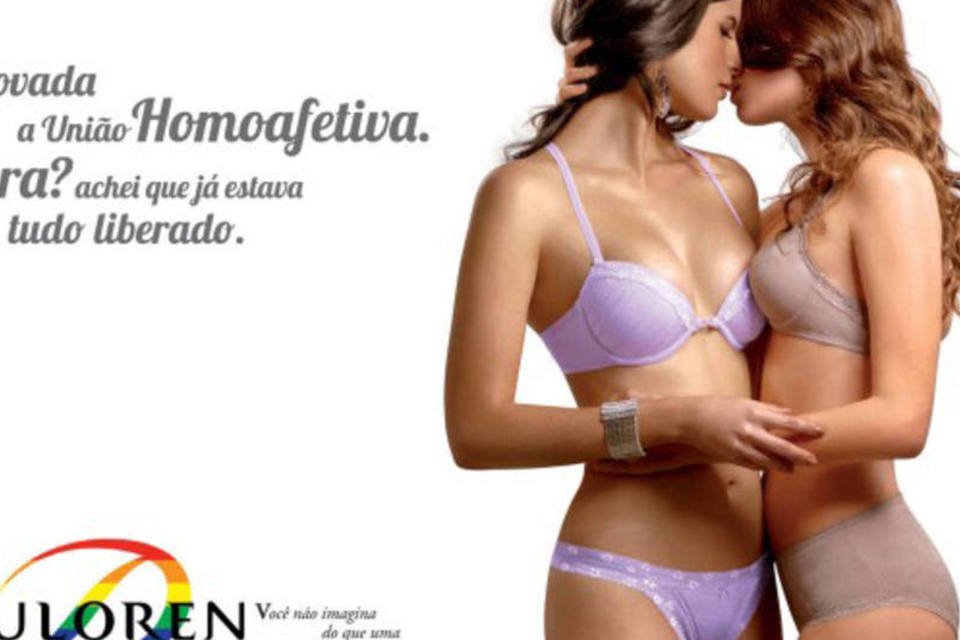 Duloren aborda união homossexual em nova campanha de lingeries