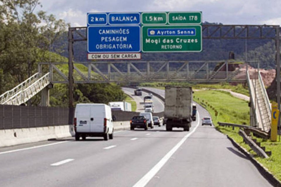 Rodovia Presidente Dutra, administrada pela CCR, no sentido Rio de Janeiro (.)