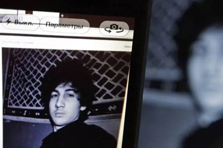 
	Foto de Dzhokhar Tsarnaev na rede social russa Vkontakte: jovem indicou que ele e seu irm&atilde;o planejaram os ataques por conta pr&oacute;pria
 (Alexander Demianchuk / Reuters)