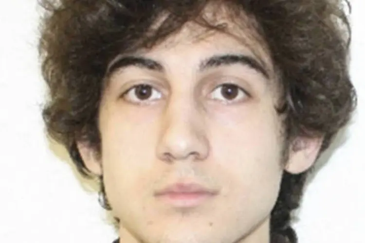 
	Dzhokhar Tsarnaev: traumatologista descreveu em detalhes o estado dele numa audi&ecirc;ncia no dia em que o suspeito checheno foi formalmente indiciado pelo atentado
 (REUTERS/FBI/Handout)