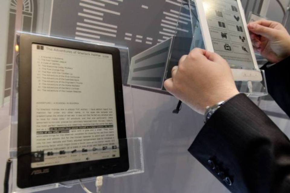 Lançamentos de e-readers impulsionaram a venda de livros digitais (David Gallup/Getty Images)